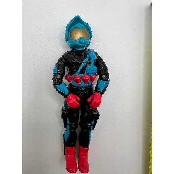 Vintage G.I Joe T.A.R.G.A.T 1989 Cobra Iron Grenadiers V1 Loose Action Figure - Picture 7 of 8
